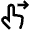 Move Right Icon from Atlas Line Set