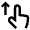 Move Up Icon from Atlas Line Set