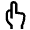 One Finger Icon from Atlas Line Set