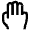 Three Finger Icon from Atlas Line Set