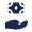 Hand Money Icon from Solar Bold Set