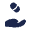 Hand Pills Icon from Solar Bold Set
