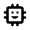 Ai Chip Icon from Rounded Line - Material Pro Set
