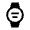 Aod Watch Fill Icon from Outlined Fill - Material Symbols Set
