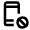 App Blocking Icon from Rounded Line - Material Pro Set