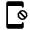 App Blocking Fill Icon from Rounded Fill - Material Symbols Set