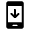 App Promo Fill Icon from Rounded Fill - Material Symbols Set
