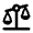 Balance Left Icon from Rounded Line - Material Pro Set