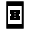 Book Online Fill Icon from Sharp Fill - Material Symbols Set