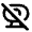 Camera Video Off Icon from Rounded Line - Material Pro Set