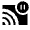 Cast Pause Fill Icon from Sharp Fill - Material Symbols Set