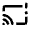 Cast Warning Icon from Rounded Line - Material Pro Set