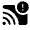 Cast Warning Fill Icon from Rounded Fill - Material Symbols Set