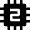 Computer Chip 2 Cores Icon from Nova Solid Set