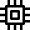 Computer Chip 2 Icon from Nova Line Set