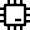 Computer Chip Icon from Nova Line Set