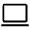 Computer Icon from Outlined Line - Material Symbols Set