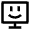 Computer Smiley Icon from Nova Line Set