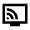 Connected Tv Icon from Sharp Line - Material Pro Set