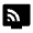 Connected Tv Fill Icon from Outlined Fill - Material Pro Set