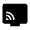 Connected Tv Fill Icon from Outlined Fill - Material Symbols Set