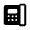 Deskphone Fill Icon from Rounded Fill - Material Symbols Set