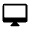 Desktop Mac Icon from Rounded Line - Material Symbols Set