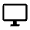Desktop Windows Icon from Outlined Line - Material Symbols Set