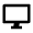 Desktop Windows Icon from Outlined Line - Material Pro Set