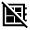 Developer Board Off Icon from Sharp Line - Material Symbols Set