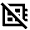 Developer Board Off Icon from Sharp Line - Material Pro Set