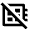 Developer Board Off Icon from Outlined Line - Material Pro Set