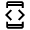 Developer Mode Icon from Outlined Line - Material Symbols Set