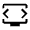 Developer Mode Tv Icon from Outlined Line - Material Symbols Set