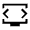 Developer Mode Tv Icon from Sharp Line - Material Symbols Set