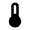 Device Thermostat Fill Icon from Outlined Fill - Material Pro Set