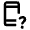 Device Unknown Icon from Rounded Line - Material Pro Set