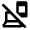 Devices Off Icon from Outlined Line - Material Pro Set