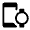 Devices Wearables Fill Icon from Rounded Fill - Material Symbols Set