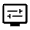 Display Settings Icon from Outlined Line - Material Symbols Set