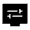 Display Settings Fill Icon from Sharp Fill - Material Symbols Set
