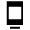 Dock Fill Icon from Sharp Fill - Material Symbols Set