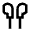 Earbuds Icon from Outlined Line - Material Pro Set