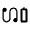 Earbuds Battery Icon from Outlined Line - Material Symbols Set