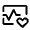 Ecg Icon from Rounded Line - Material Symbols Set