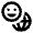 Emoji Language Icon from Outlined Line - Material Pro Set