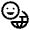 Emoji Language Icon from Rounded Line - Material Symbols Set