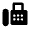 Fax Fill Icon from Outlined Fill - Material Pro Set