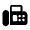 Fax Fill Icon from Rounded Fill - Material Symbols Set