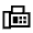 Fax Icon from Sharp Line - Material Symbols Set